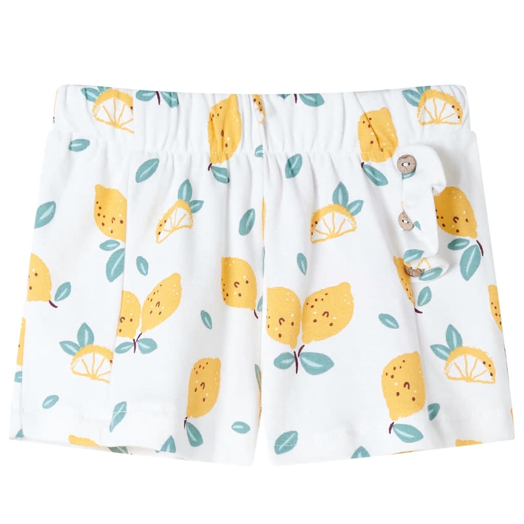 Vidaxl Short pour enfants 128 ECRU