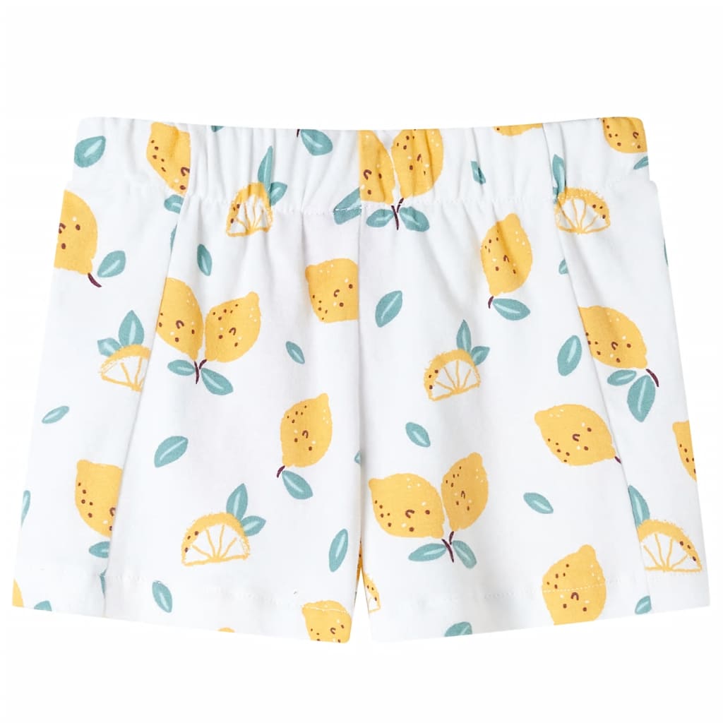 Vidaxl Short pour enfants 128 ECRU