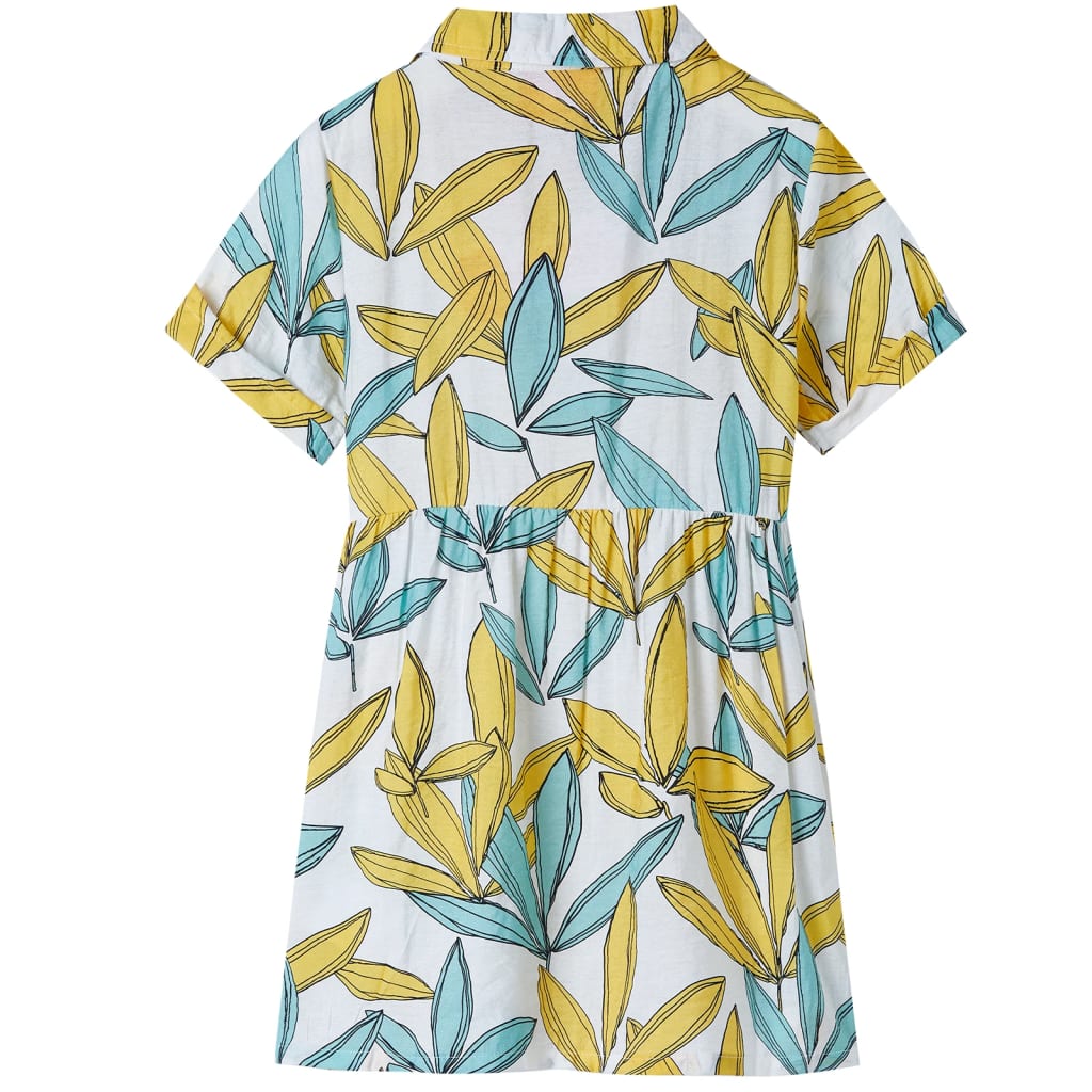 Vidaxl Robe pour enfants 116 Ecru