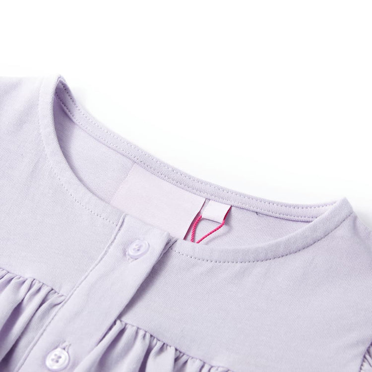 Vidaxl Child's Shirt 140 Lilac