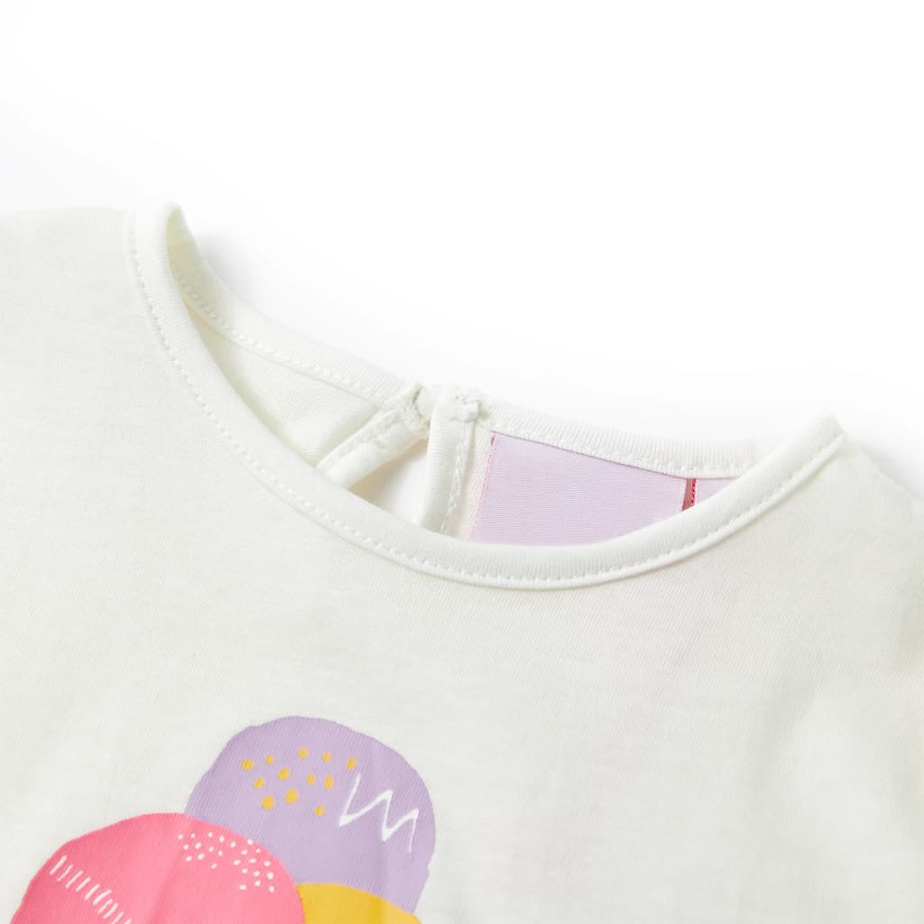 Vidaxl Child's Shirt 104 Ecru
