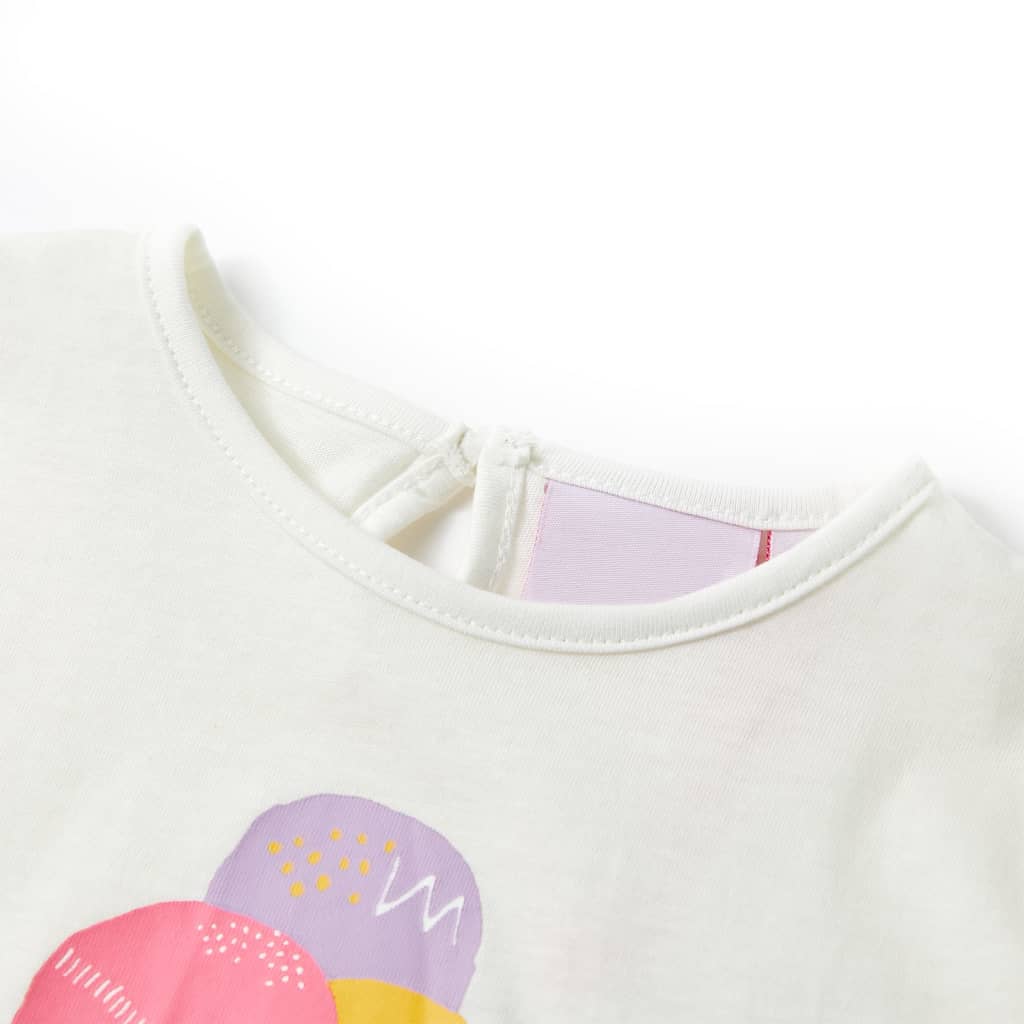 Vidaxl Child's Shirt 116 Ecru