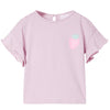 Vidaxl Children's Shirt with Ruffles 92 Lila