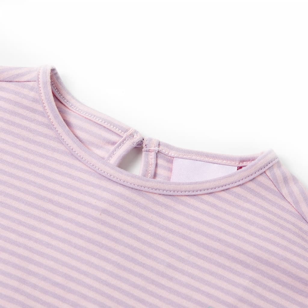 Vidaxl Children's Shirt with Ruffles 92 Lila