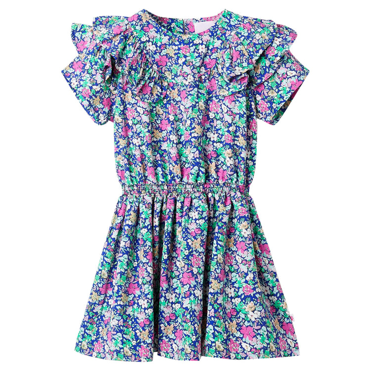 Vidaxl Robe pour enfants avec manches de tapis 92 Cobalt Bleu
