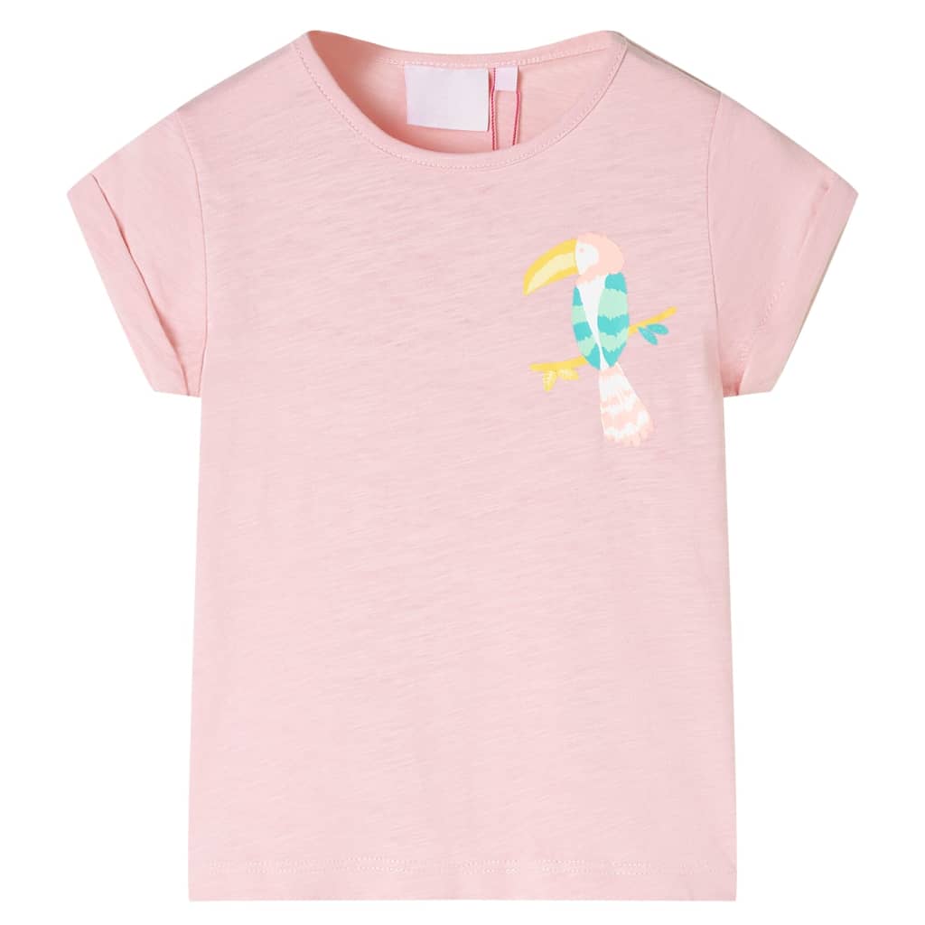 Vidaxl Child's Shirt 92 Rose clair