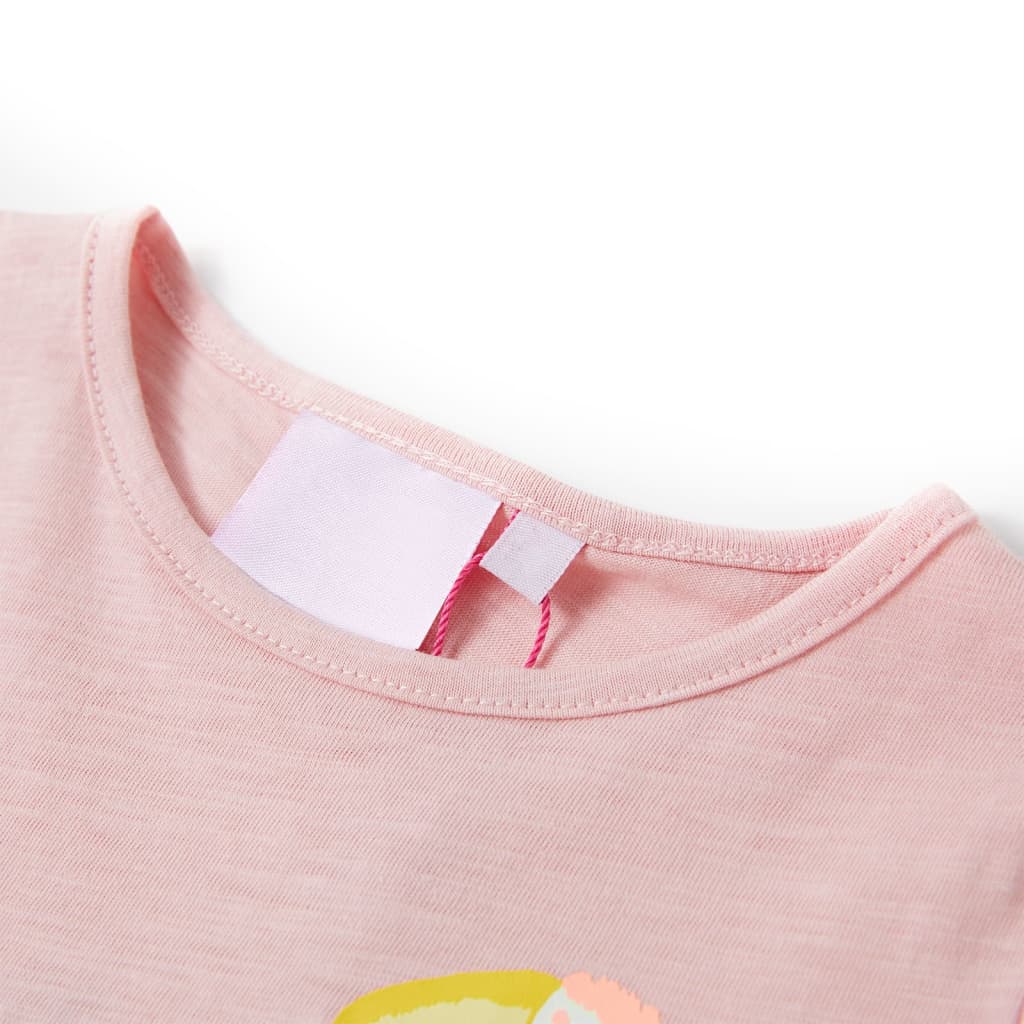 Vidaxl Child's Shirt 92 Rose clair