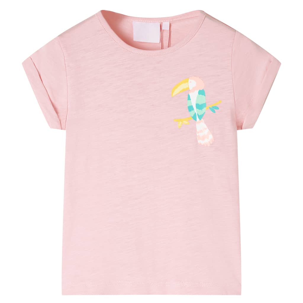 Vidaxl Child's Shirt 116 Rose clair