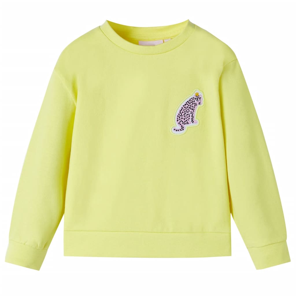Pull pour enfants Vidaxl 92 jaune