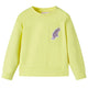 Pull pour enfants Vidaxl 116 jaune