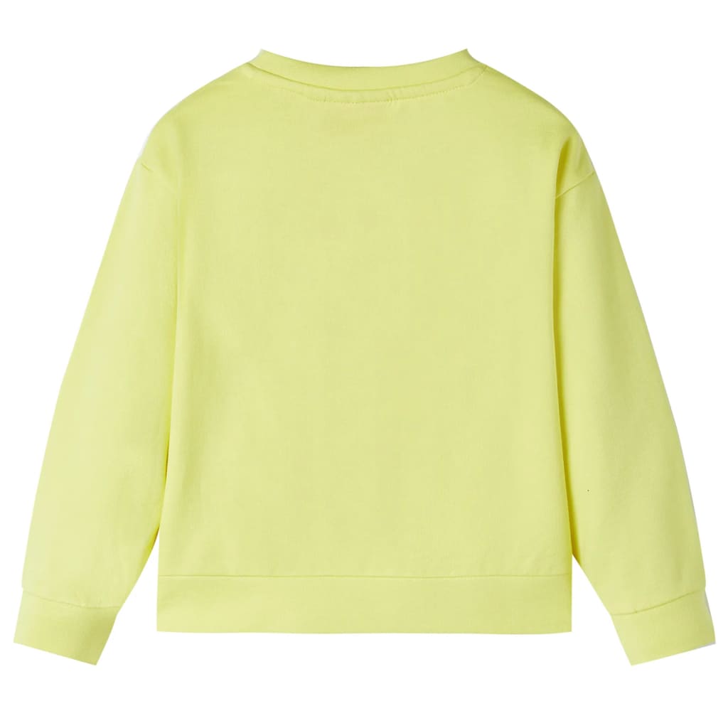 Pull pour enfants Vidaxl 128 jaune
