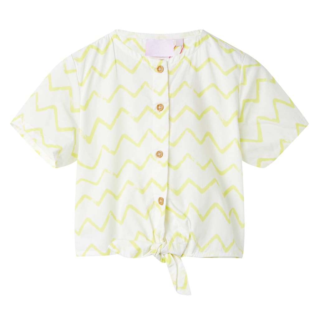 Vidaxl Child's Shirt 104 Ecru