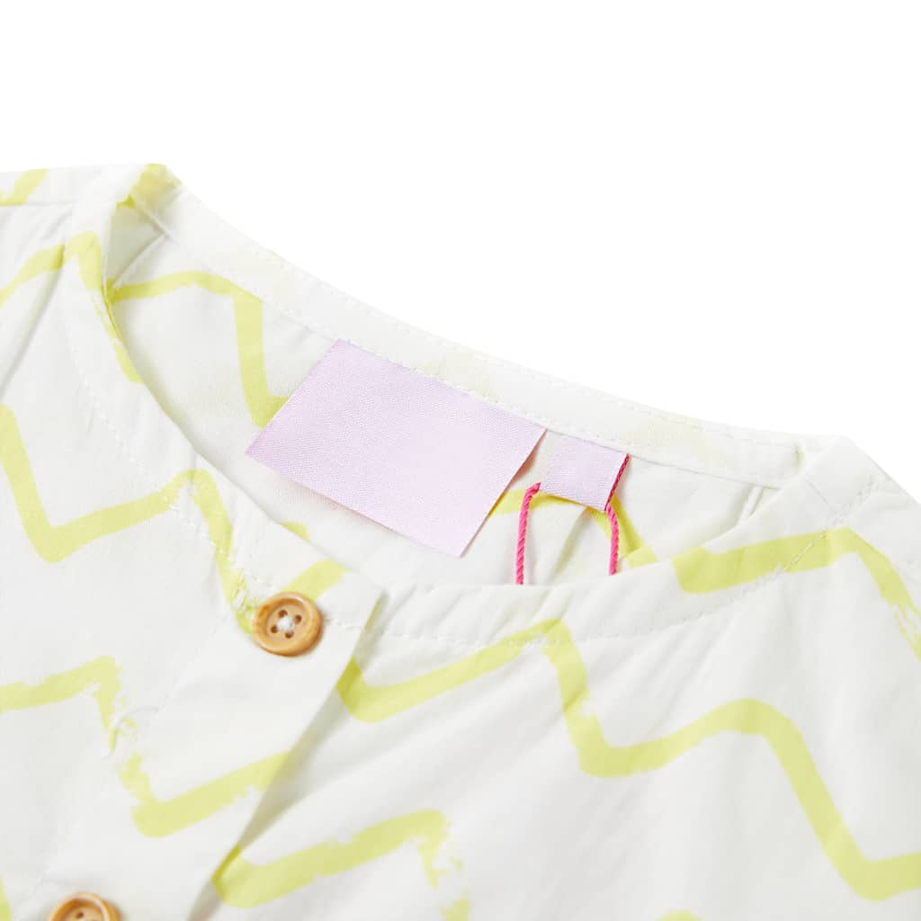 Vidaxl Child's Shirt 104 Ecru