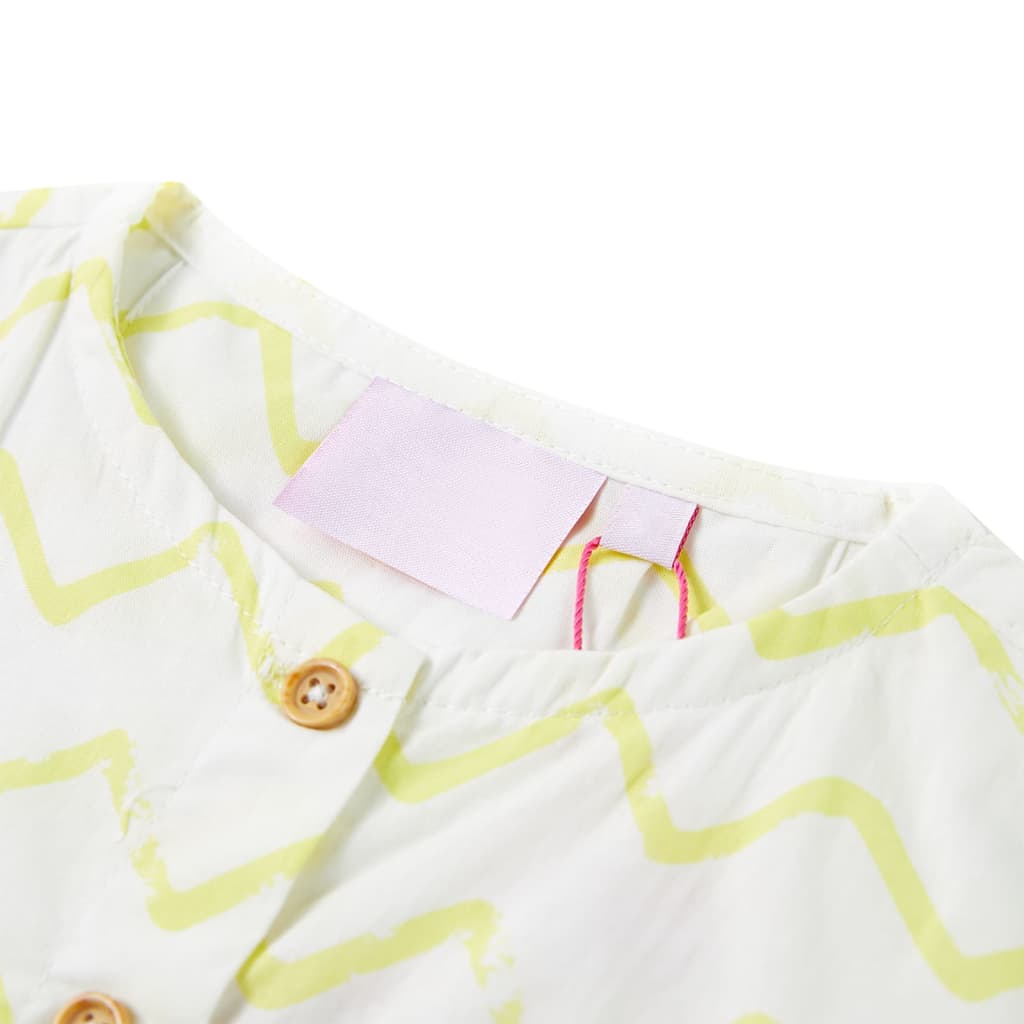 Vidaxl Child's Shirt 140 Ecru
