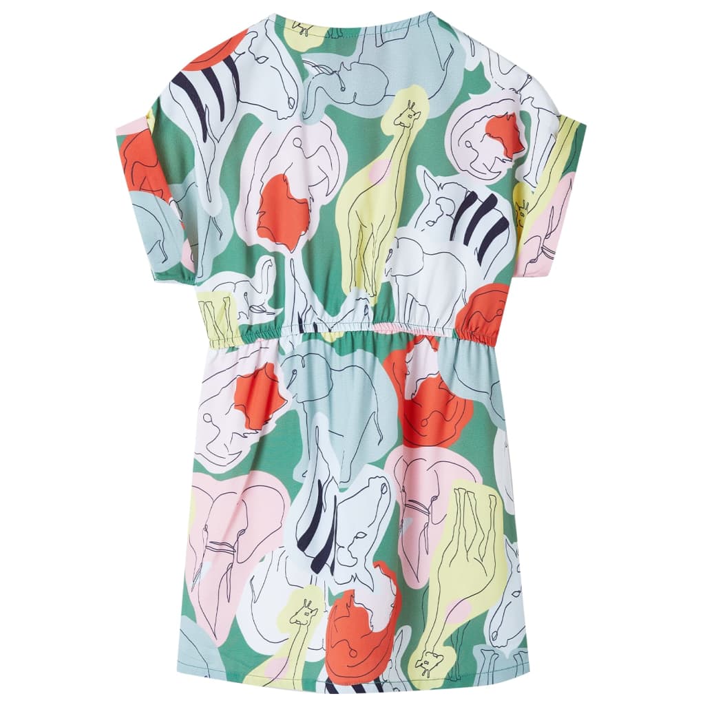 Vidaxl Robe pour enfants 104 vert