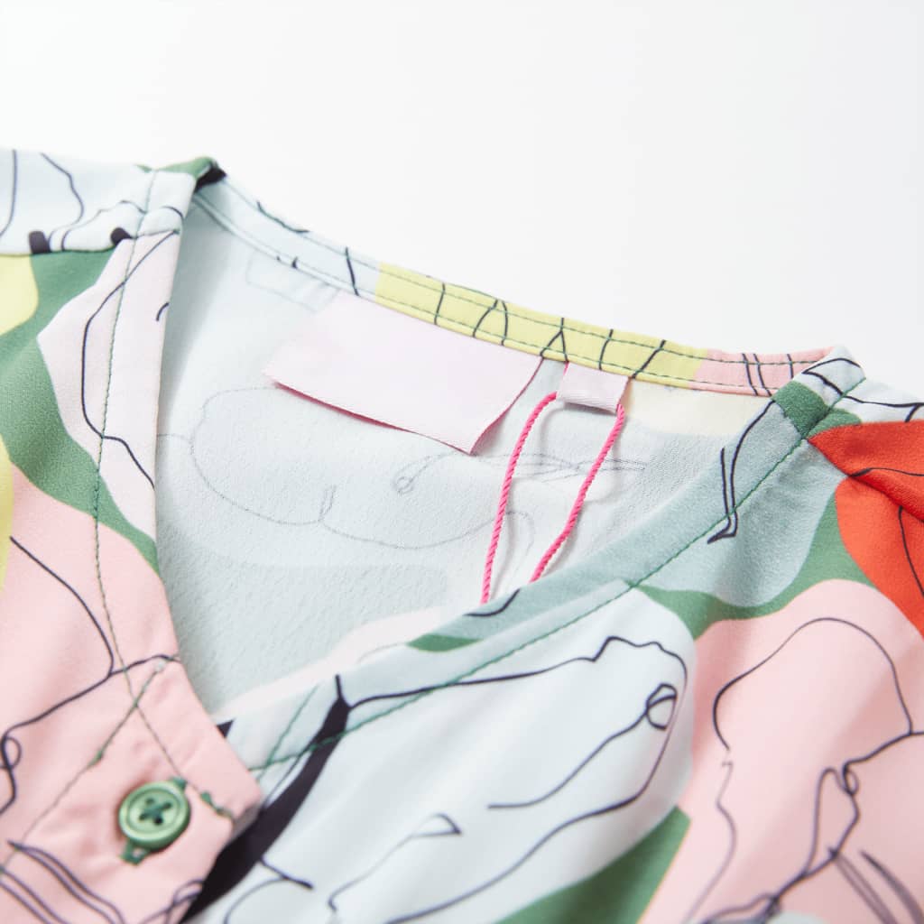 Vidaxl Robe pour enfants 104 vert