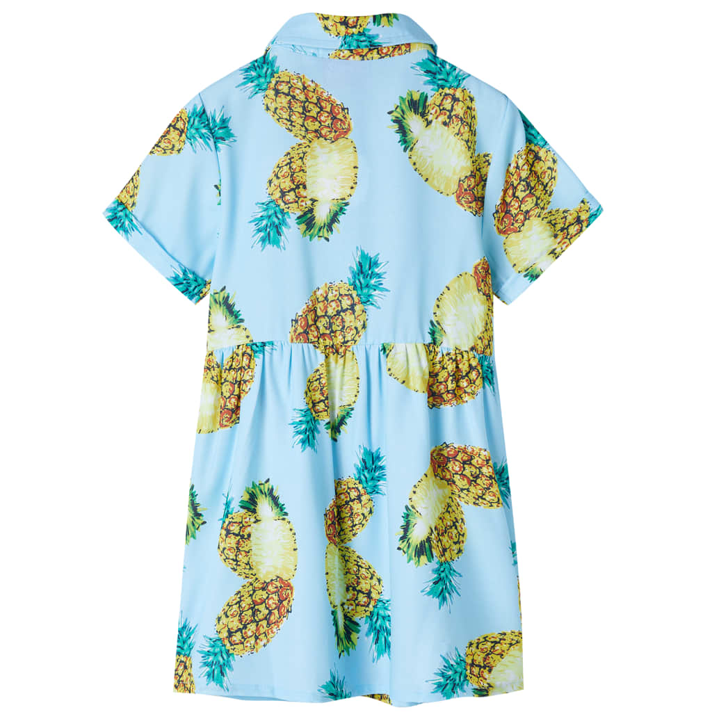 Vidaxl Robe pour enfants 92 bleu