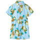 Vidaxl Robe pour enfants 116 bleu