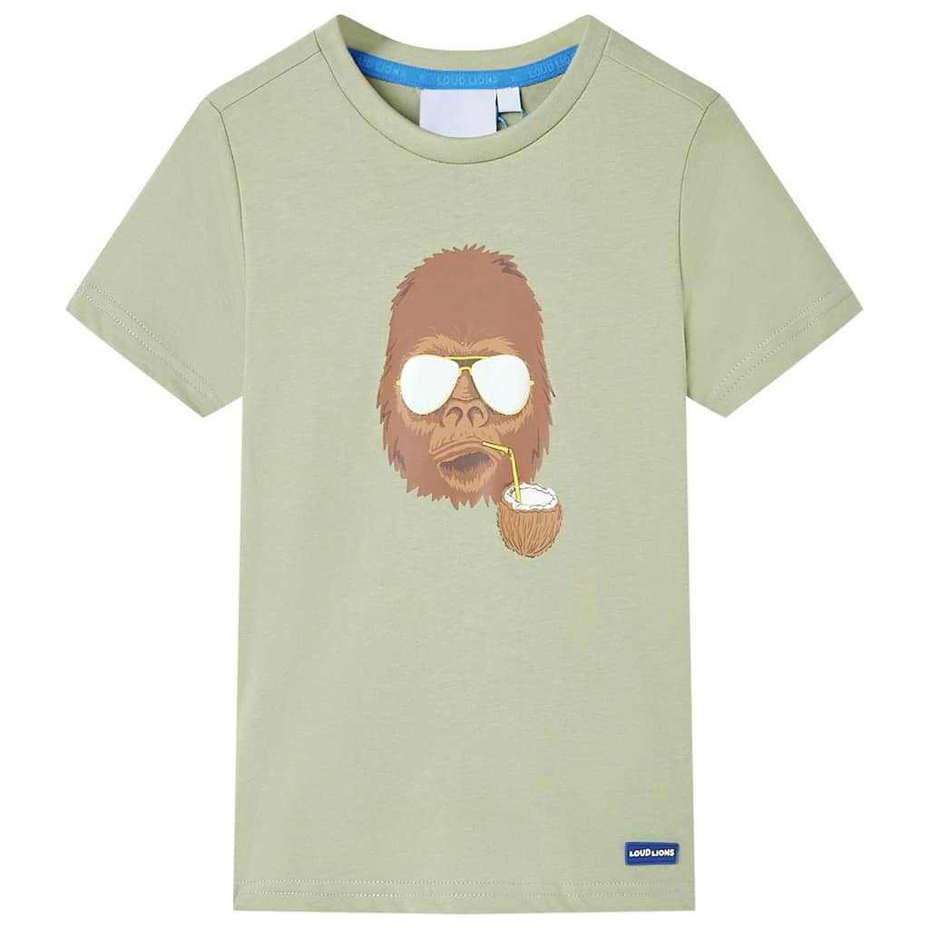 Vidaxl Child's Shirt avec manches courtes 104 Light Kissy