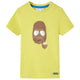 Vidaxl Child's Shirt avec manches courtes 140 jaune