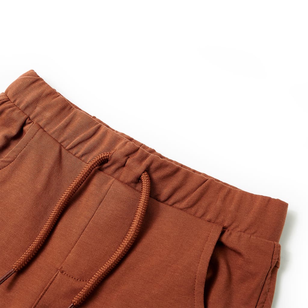 Short pour enfants vidaxl avec trekoord 140 brun