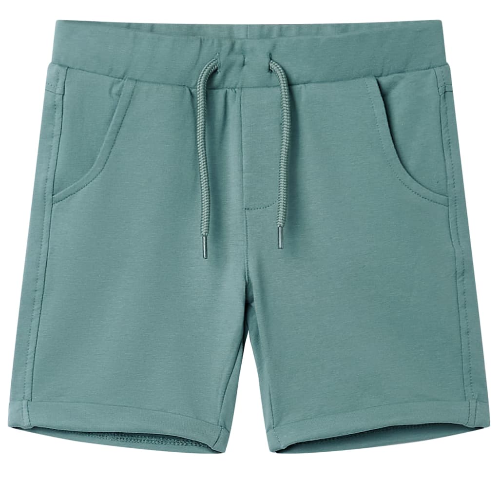 Vidaxl Children's Short avec Trekkoord 92 Oudpetrol