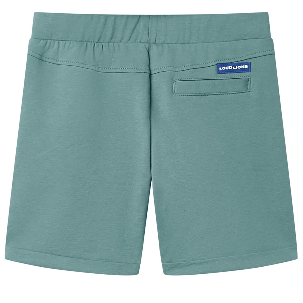 Vidaxl Children's Short avec Trekkoord 92 Oudpetrol