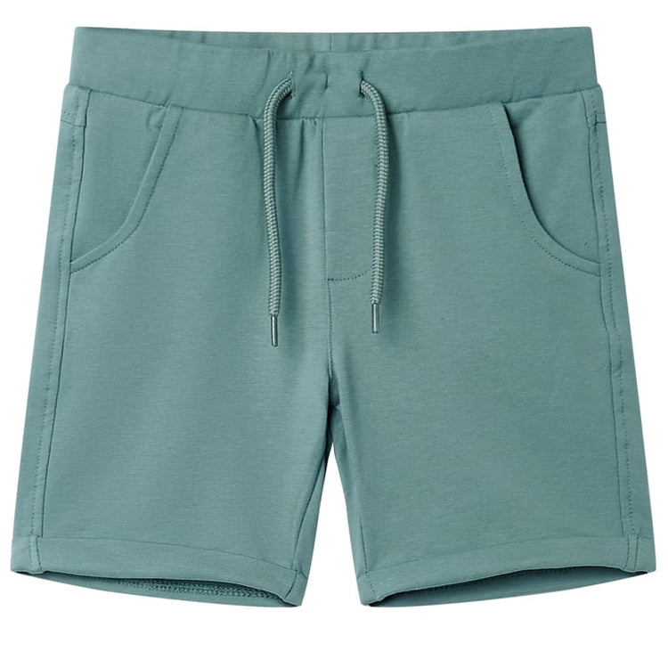 Short pour enfants vidaxl avec trekkoord 116 oudpetrol