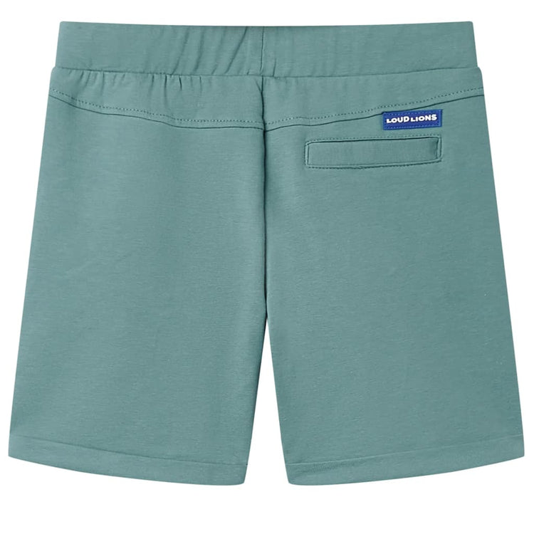 Short pour enfants vidaxl avec trekkoord 116 oudpetrol