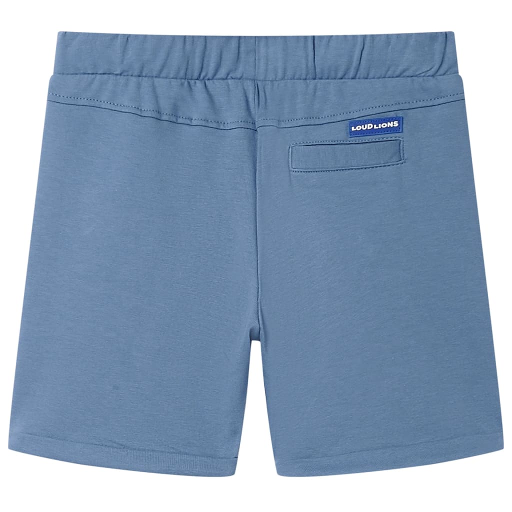 Vidaxl Short pour enfants avec trekord 116 bleu foncé