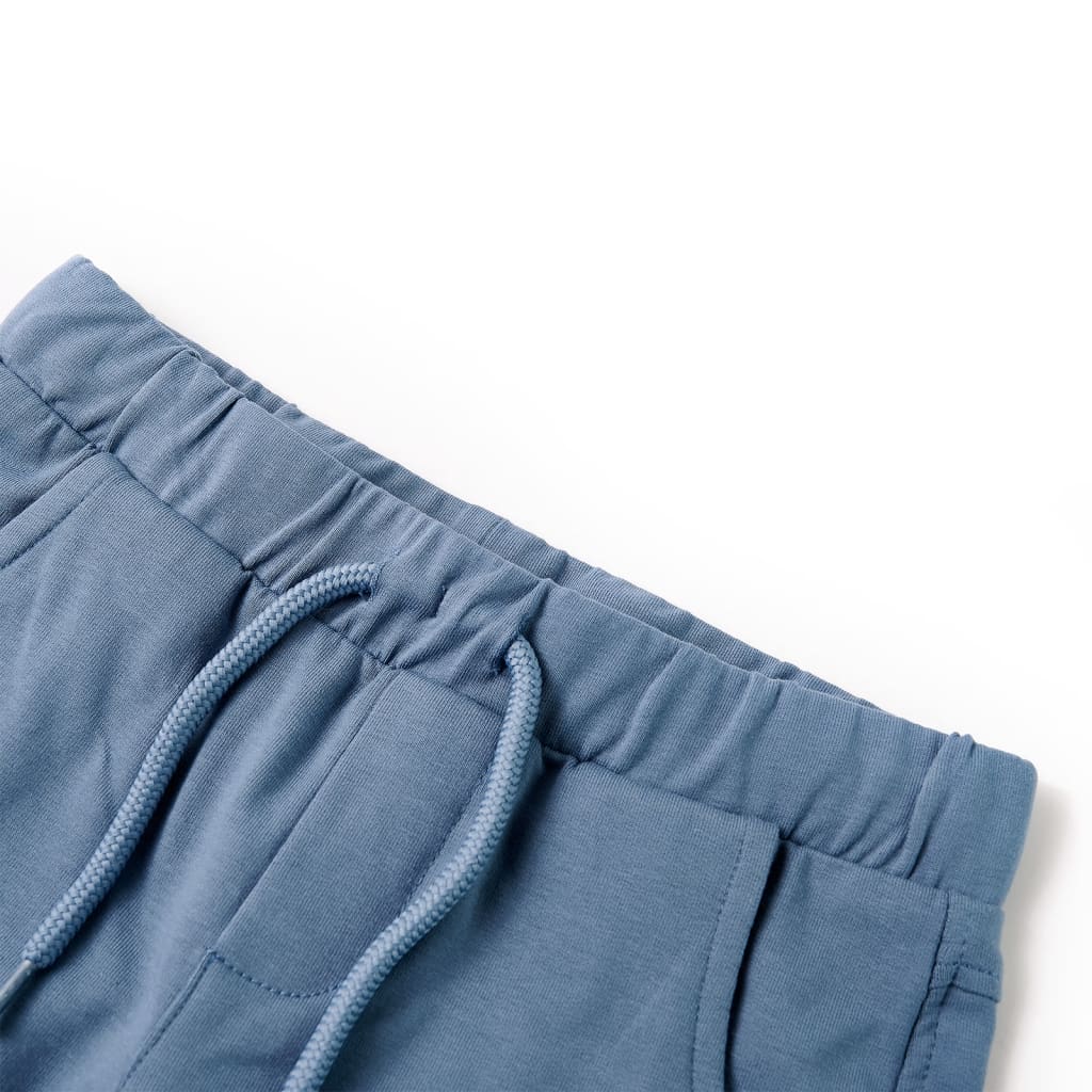 Vidaxl Short pour enfants avec Trekoord 128 Bleu foncé