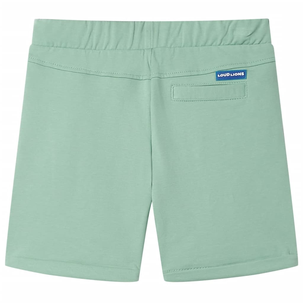 Short pour enfants vidaxl avec trekoord 104 lichtkaki