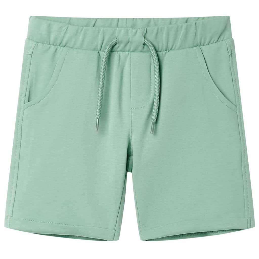 Short pour enfants Vidaxl avec Trekkoord 116 Lichtkaki