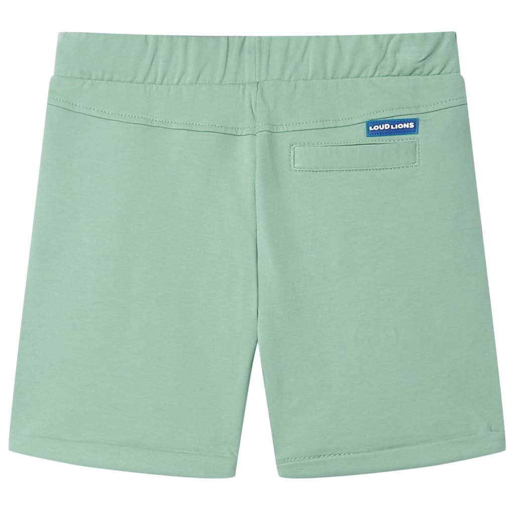 Short pour enfants Vidaxl avec Trekkoord 116 Lichtkaki