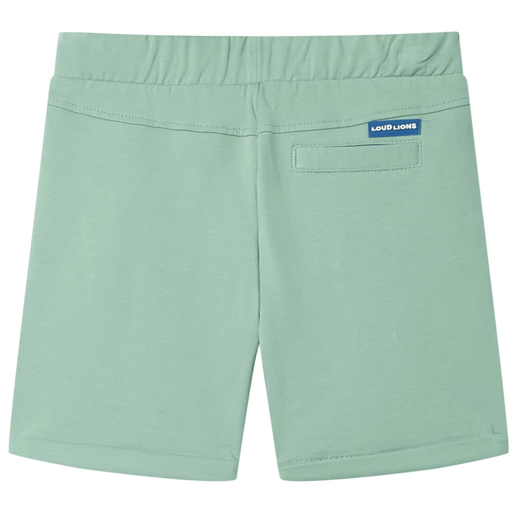 Short pour enfants vidaxl avec trekoord 140 lichtkaki