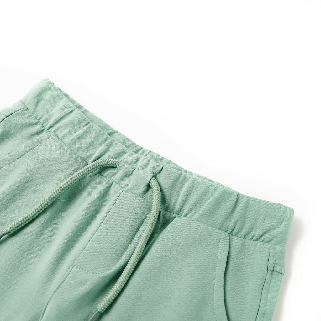 Short pour enfants vidaxl avec trekoord 140 lichtkaki