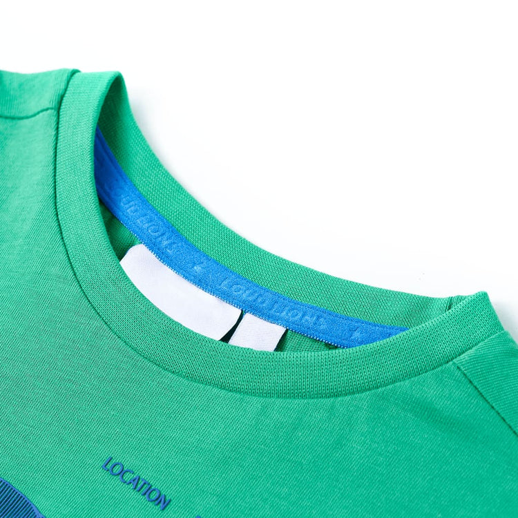 Vidaxl Child's Shirt 116 Green