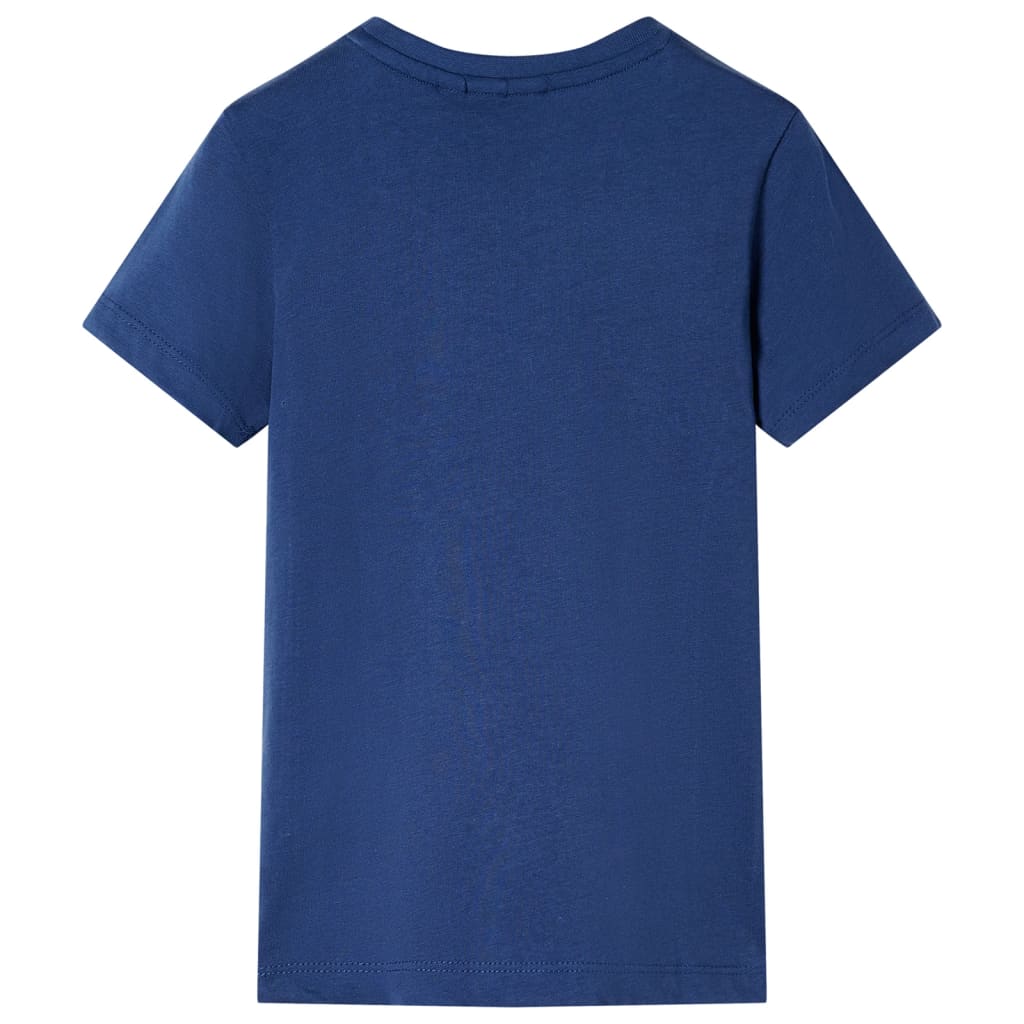 Vidaxl Child's Shirt 140 Bleu foncé