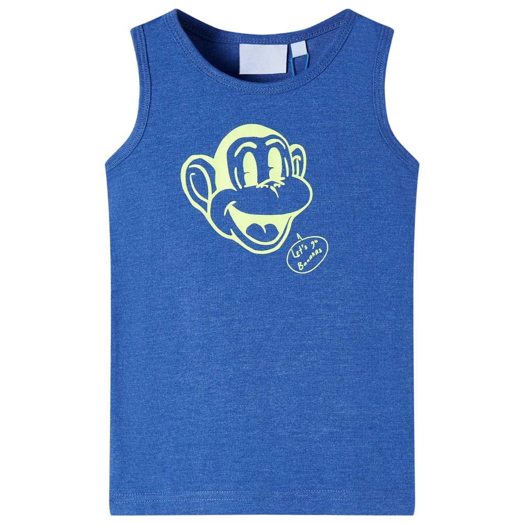 Vidaxl Children's Top 92 mixte bleu