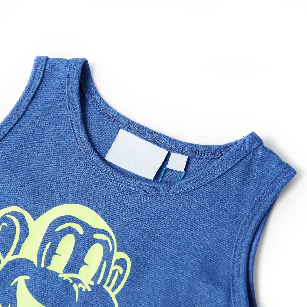 Vidaxl Children's Top 92 mixte bleu