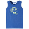 Vidaxl Children's Top 104 mixte bleu
