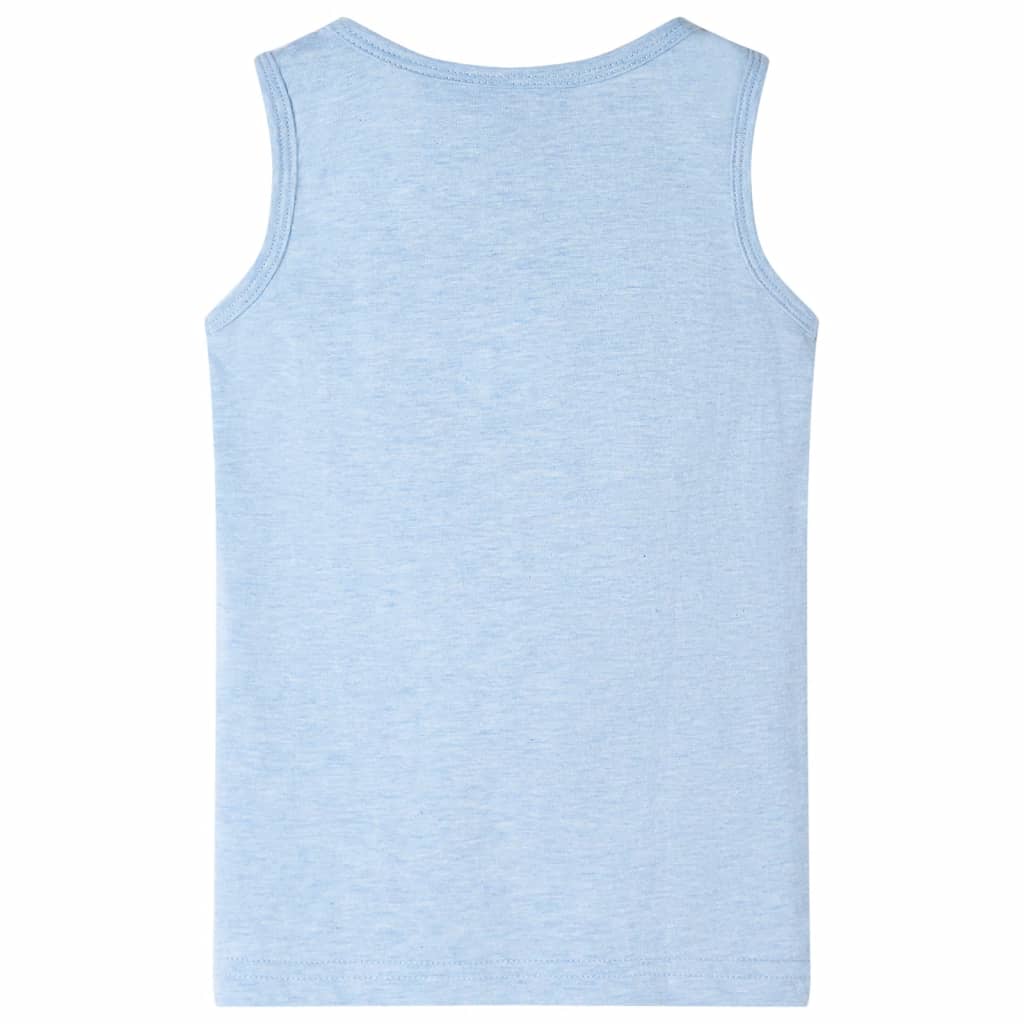 Vidaxl Children's Top 92 mélangé bleu doux