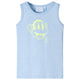 Vidaxl Children's Top 104 mélangé bleu doux