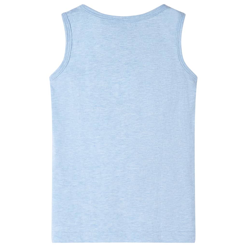 Vidaxl Children's Top 140 Bleu doux mélangé