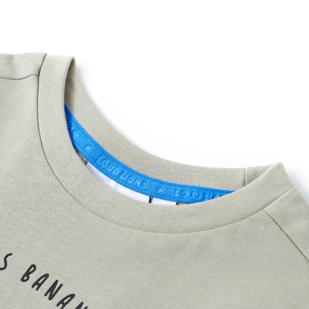 Vidaxl Child's Shirt 116 Light Kakikentig