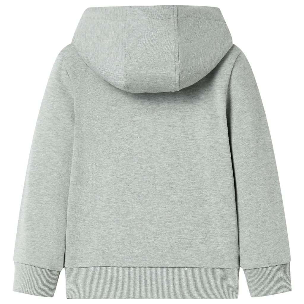 Vidaxl gilet pour enfants avec capuche et fermeture à glissière 92 mixte lichtkaki