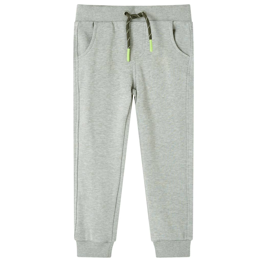 Vidaxl pantalon de jogging pour enfants 104 lichtkaki