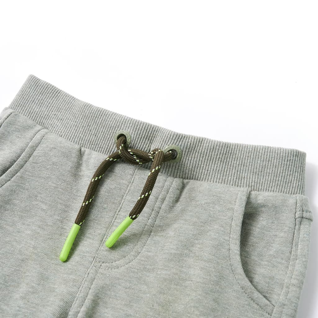 Vidaxl pantalon de jogging pour enfants 104 lichtkaki