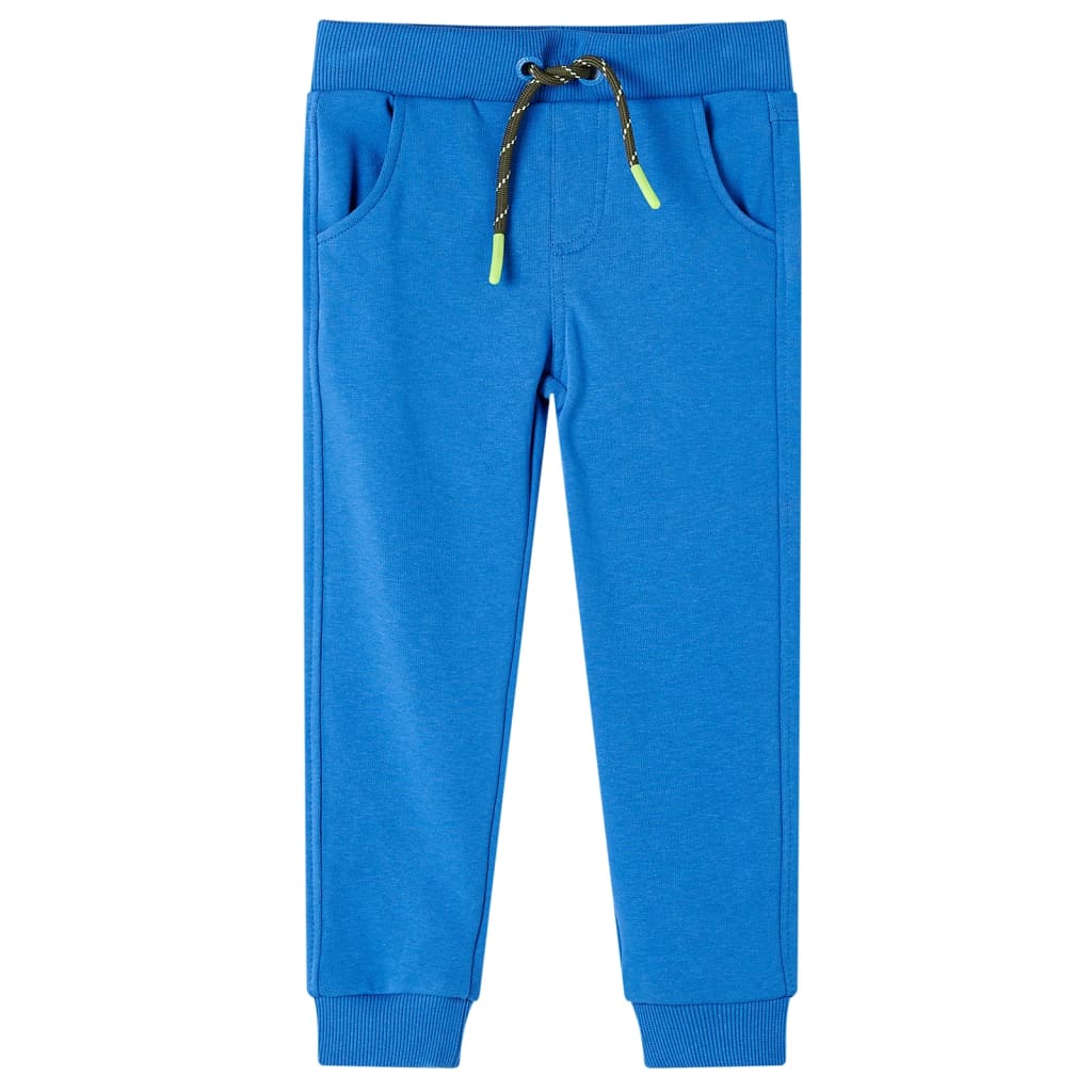 Vidaxl pantalon de jogging pour enfants 92 bleu