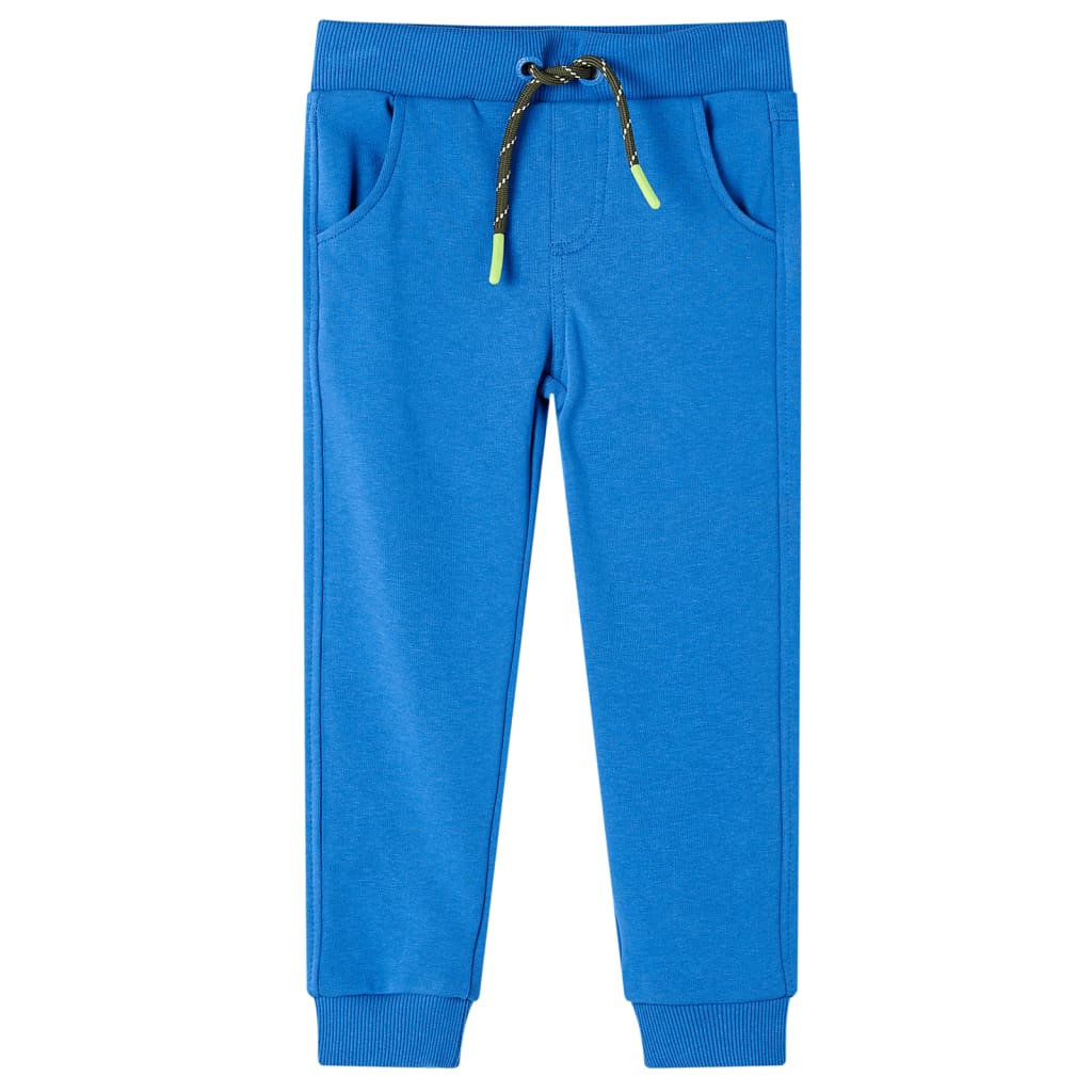 Vidaxl pantalon de jogging pour enfants 104 bleu